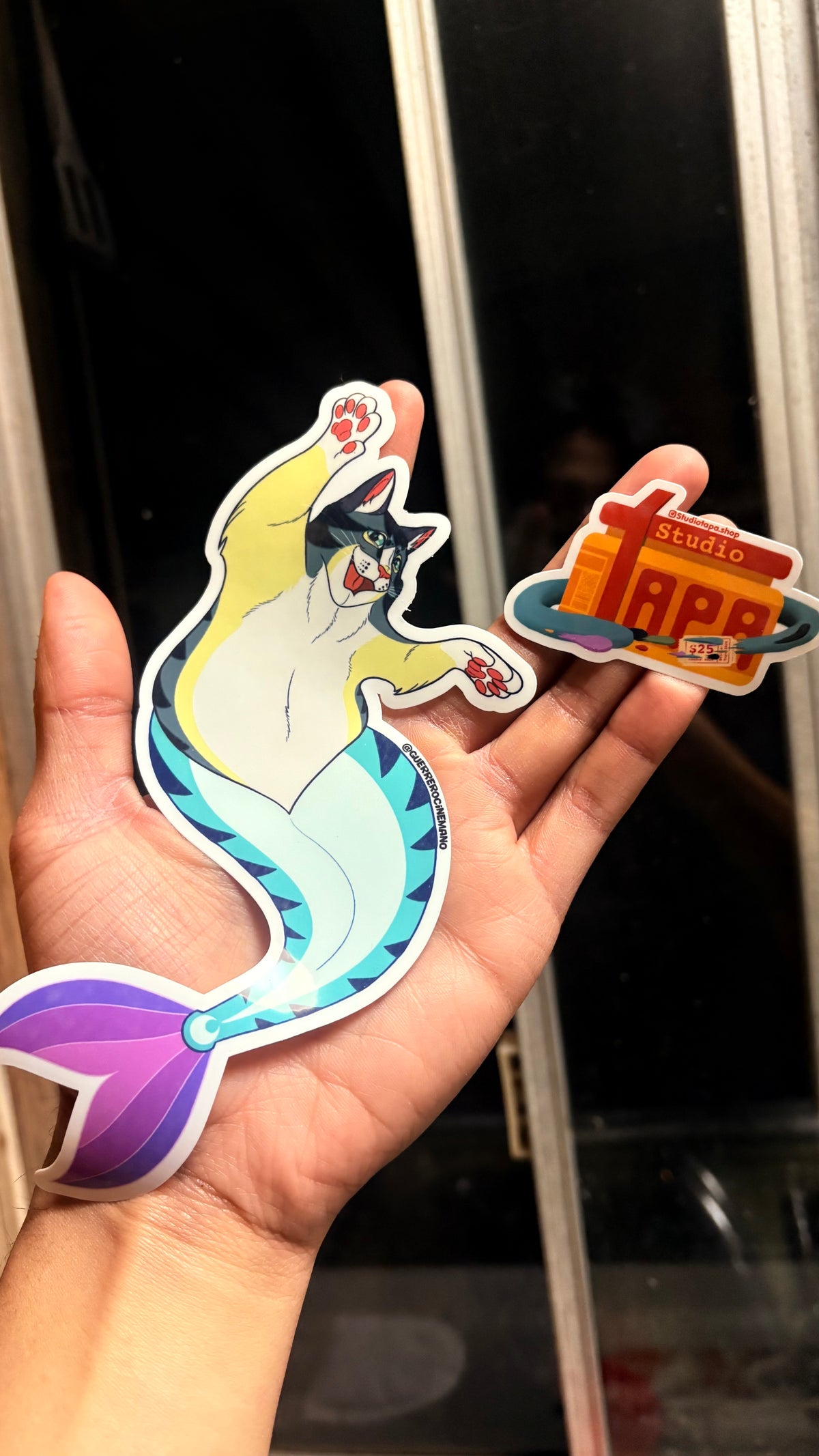 Luna - Wish to be a Fish vinyl sticker